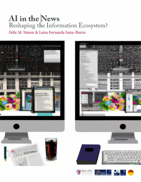 Cover ofAI in the News: Reshaping the Information Ecosystem?