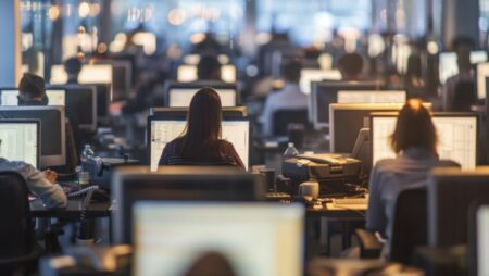 office workers